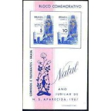 BL-25-1967-BLOCO NATAL - 25 - MINT